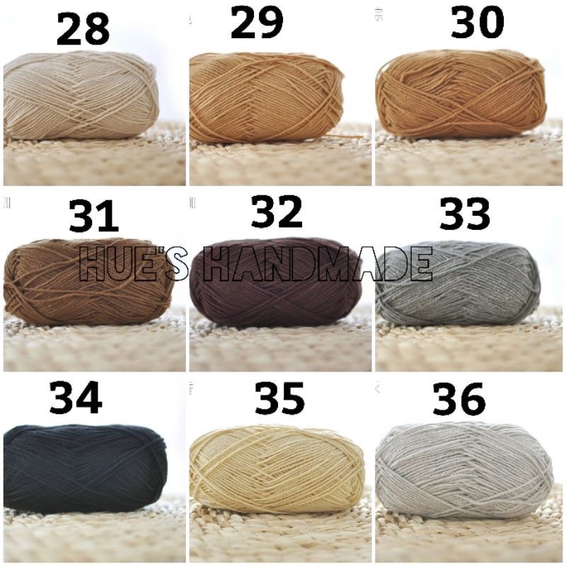 Len Baby Yarn - Bảng 2 - Baby Yarn