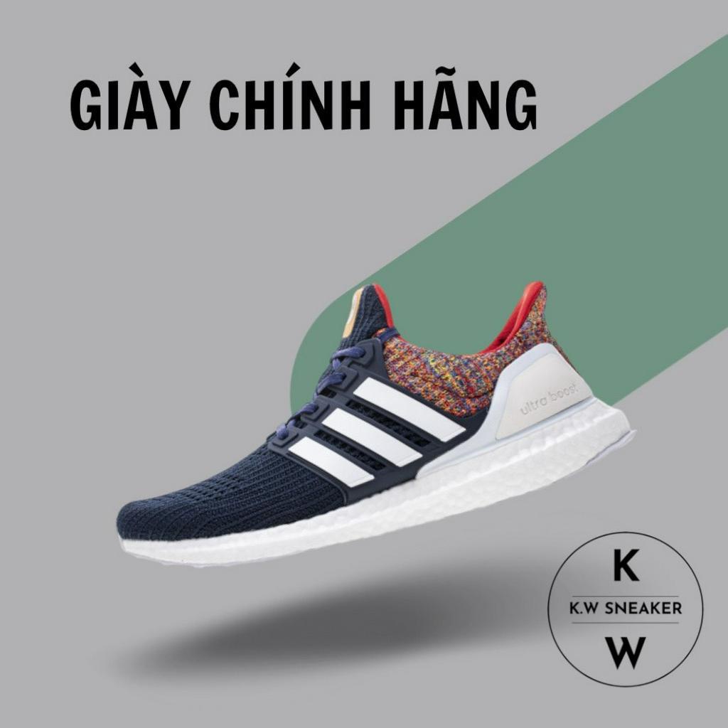 Giày UltraBoost Xanh Nhiều Màu, Tensen Trắng, Sobakov