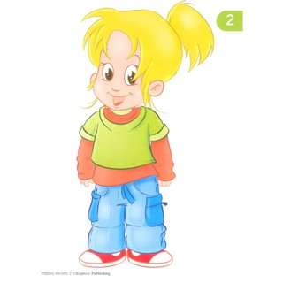 Flashcard Happy heart 2 in một mặt