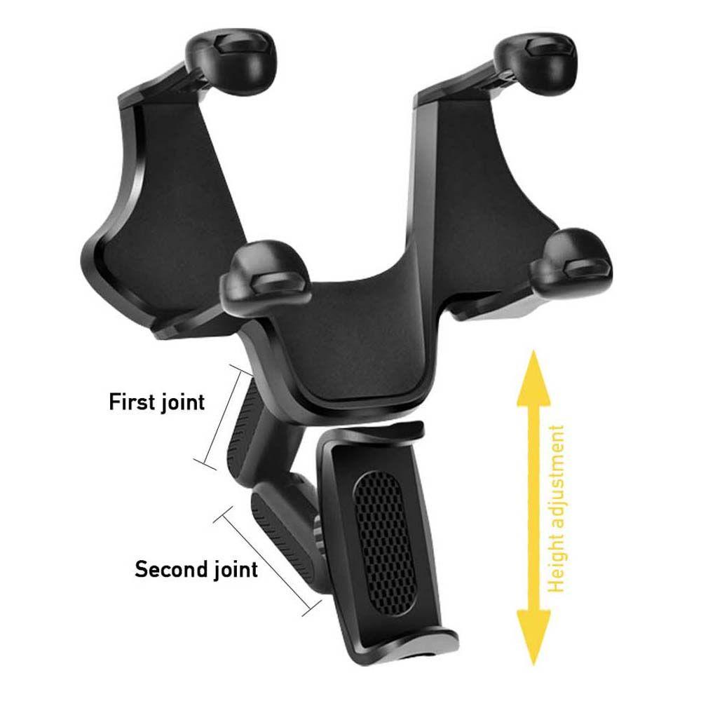DARNELL Car Phone Holder ABS Fit 4-7in Mount Bracket DVR/GPS Cell Phone Car Interior Accessories Smartphone Cradle Stand