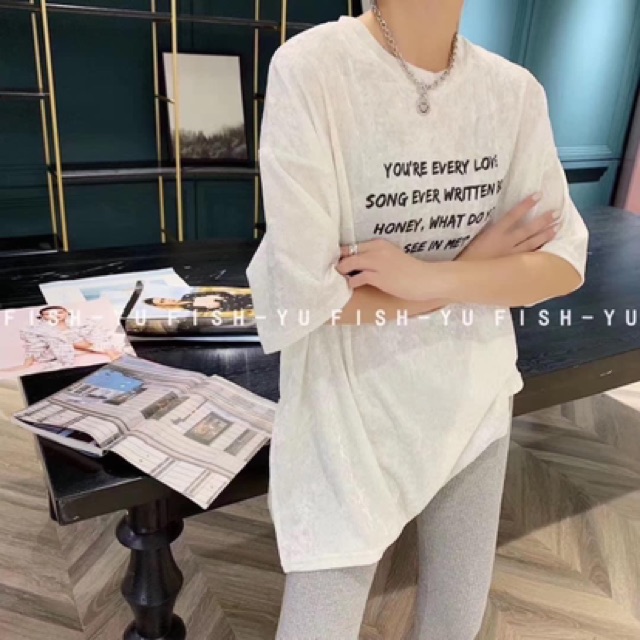 Áo thun nữ nhung Thái Lan cao cấp