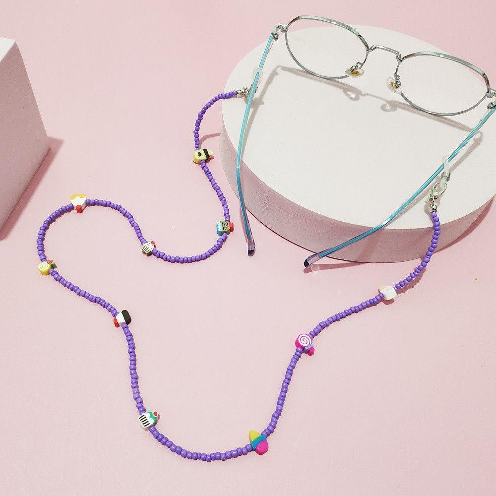 ESPO Dây Chuỗi Hạt Nhiều Màu Sắc Đeo Mắt Kính Tiện Dụng