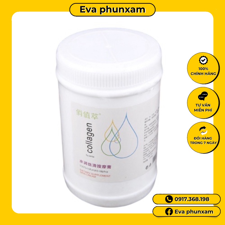 Kem massage colagen 1kg dùng trong spa thẫm mỹ viện