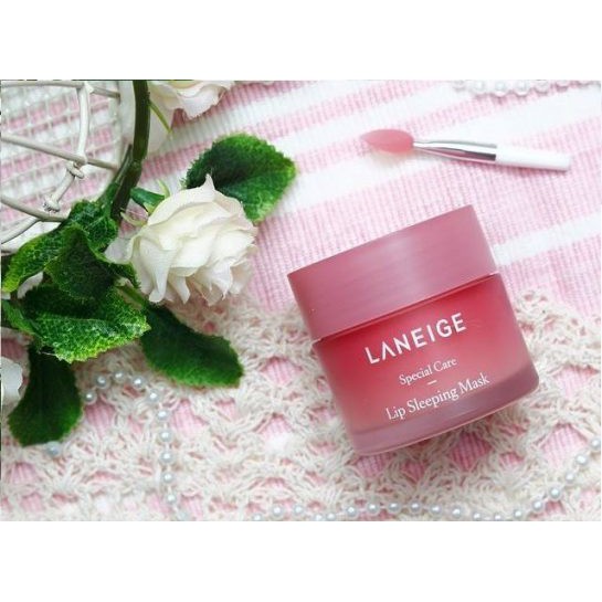 [CÓ HÓA ĐƠN LOTTEDUTYFREE] MẶT NẠ NGỦ CHO MÔI LA_NEIGE LIP SLEEPING MASK BERRY 20g