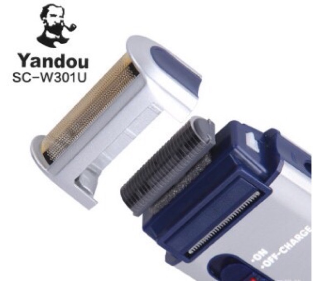 Máy cạo râu yandou sc - w301u chính hãng chạy khỏe pin trâu , máy cạo râu đa năng mini gọn nhẹ , tiết kiệm , dễ sử dụng.