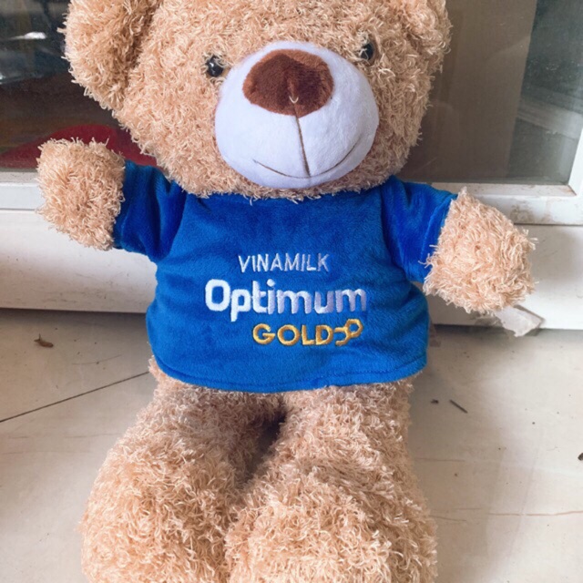 GẤU BÔNG TEDDY HKM SỮA OPTIMUM