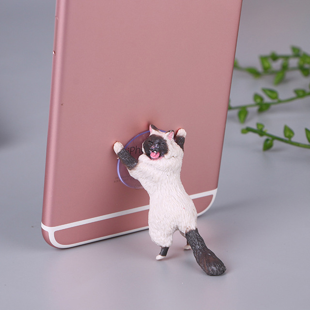 XIAOMI Giá Đỡ Điện Thoại Hình Mèo Dễ Thương Chất Lượng Cao