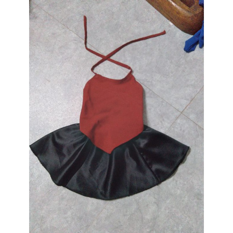 Set yếm đụp bé gái kèm mấn đội