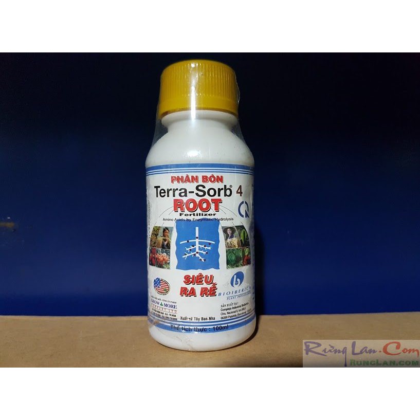 Phân bón siêu kích rễ terra sorb 4 xuất sứ tây ban nha.