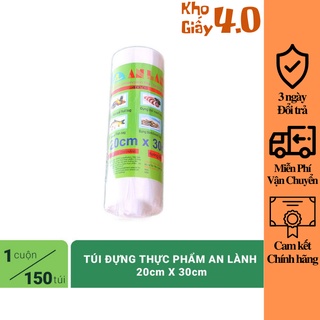 FSALE Cuộn 150 túi đựng thực phẩm An Lành kích thước 20x30cm