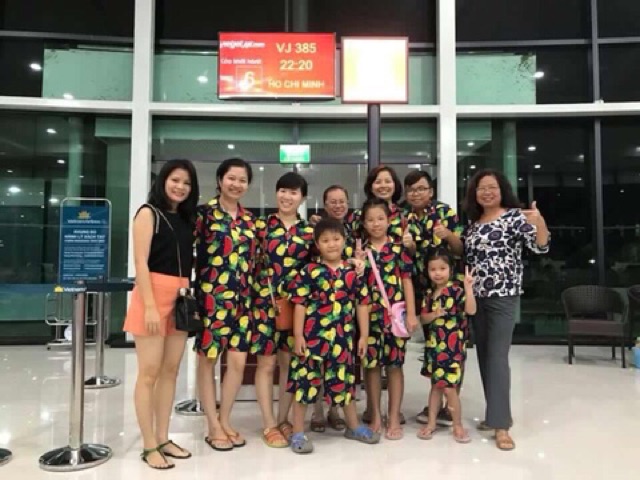 Bộ hoa quả đi biển