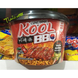 Mì tô Cung Đình Kool trộn khô BBQ