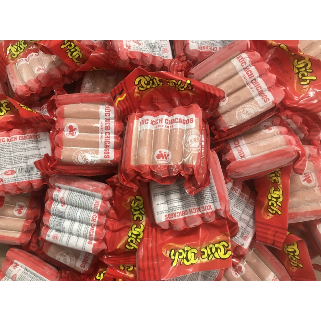 10 Cái Xúc Xích Đức Việt Chicago - 4Muafood - Thực Phẩm 4 Mùa