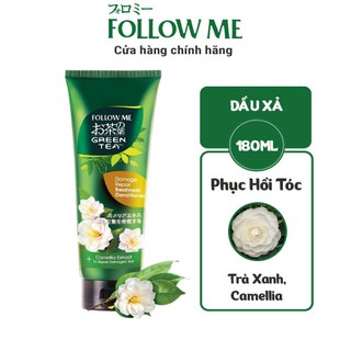 Dầu xả Follow Me Trà Xanh Thế Hệ Mới 180ml Damage Repair- Phục Hồi Hư Tổn