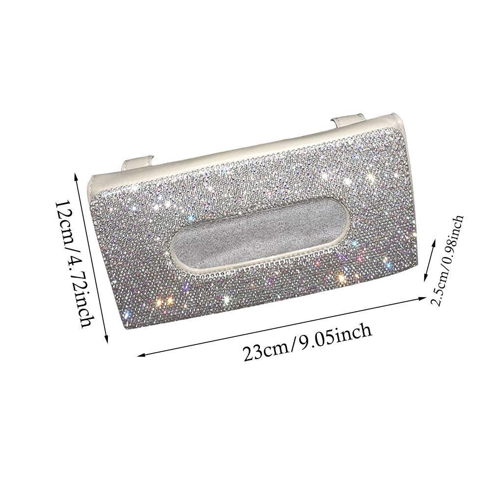 Túi đựng khăn giấy treo tấm che nắng xe hơi J1B3 P3U3 R7P7 X3I3 G6P6 W6X0