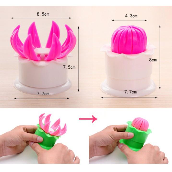Khuôn tạo hình bánh bao, khuôn làm bánh bao hình hoa sen tiện lợi, dễ làm