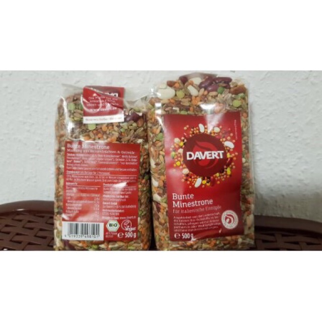 Hạt hỗn hợp hữu cơ Davert