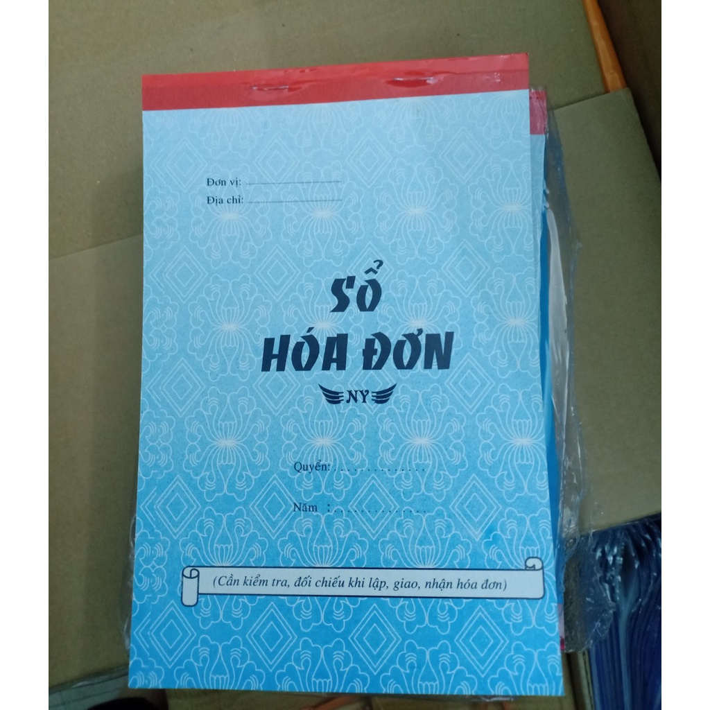 [Sỉ &amp; Lẻ] Hóa Đơn Bán Lẻ 3 Liên 13x19cm