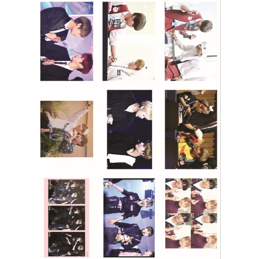Lomo card 54 ảnh WANNA ONE Couple NIELWINK (Dangniel + Jihoon)