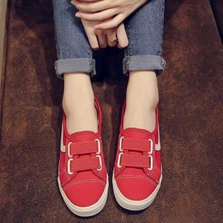 Giày lười vải