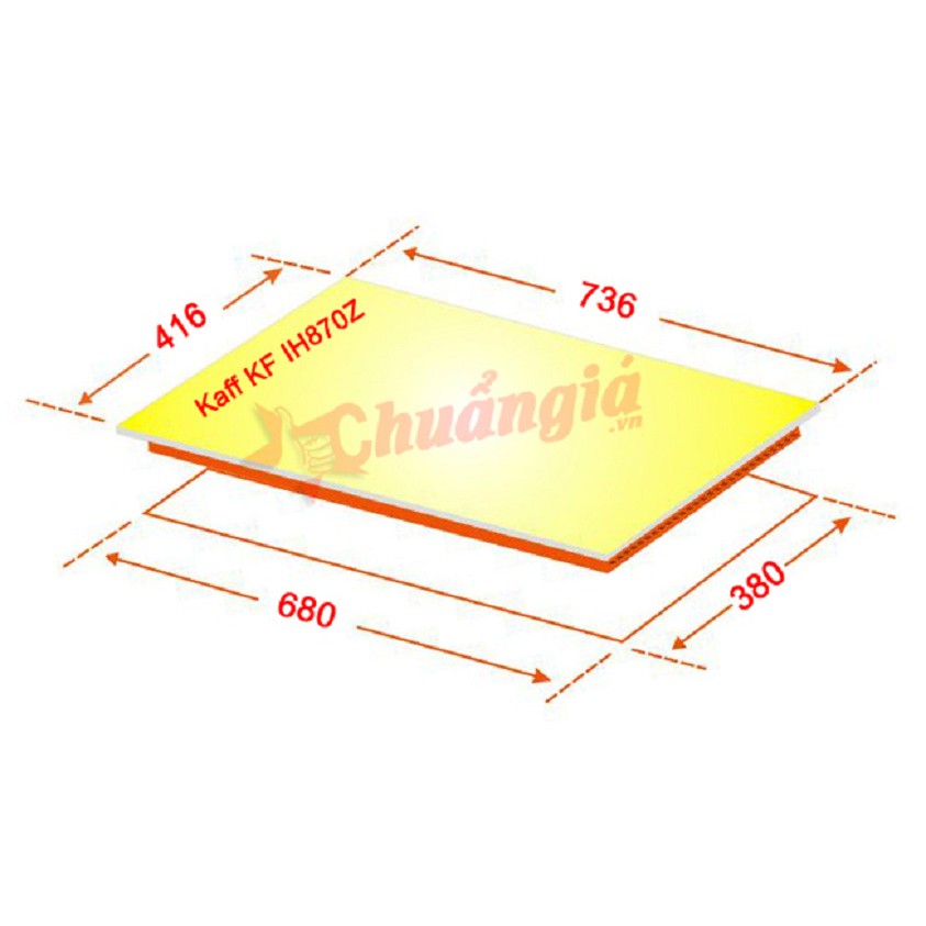 Bếp Từ Kaff KF IH870Z /Made In Germany/ chuangia.vn