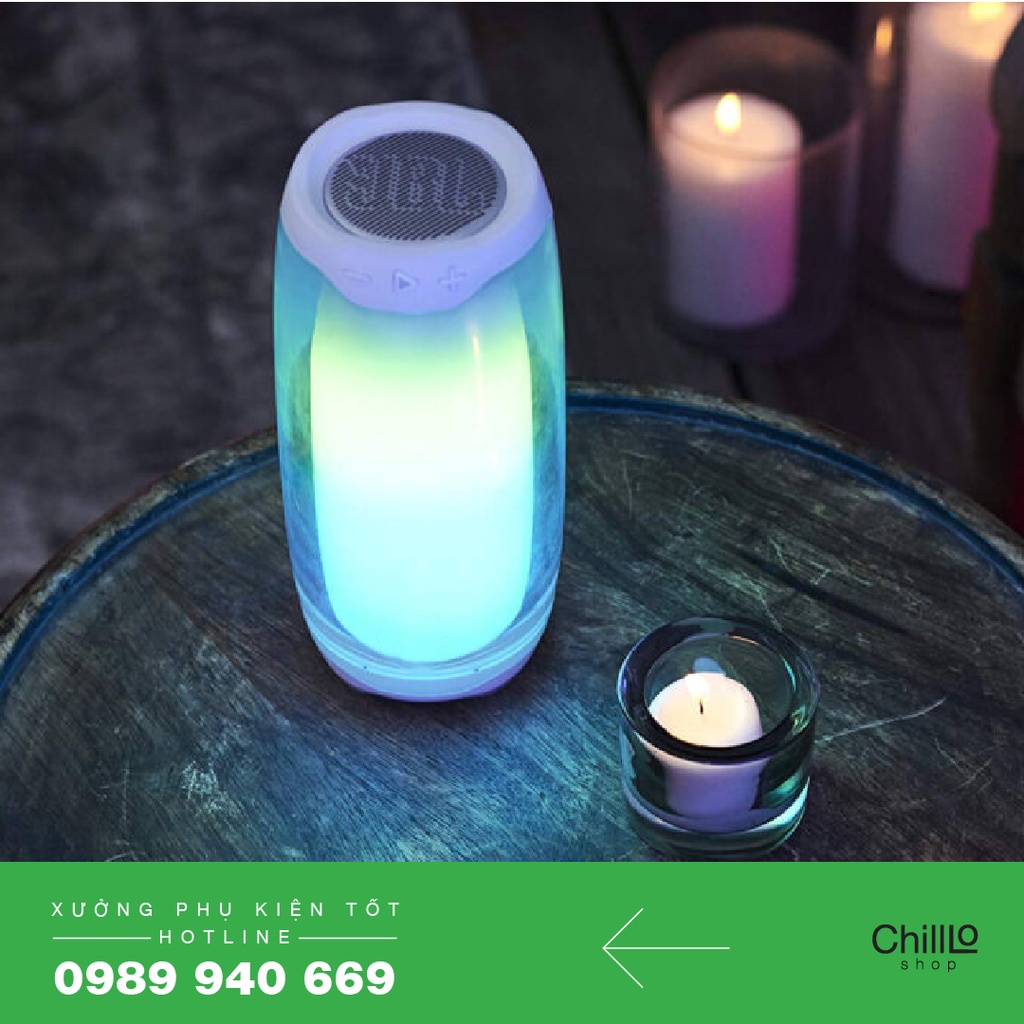 Loa Bluetooth Đèn Led 360 Bass Chuẩn Âm Thanh - Loa Không Dây Mini Led 360 True Wireless Stereo