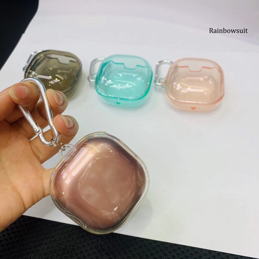 Vỏ Bảo Vệ Hộp Sạc Tai Nghe Samsung Galaxy Buds 2/Live/Pro Bằng TPU Trong Suốt Chất Lượng Cao