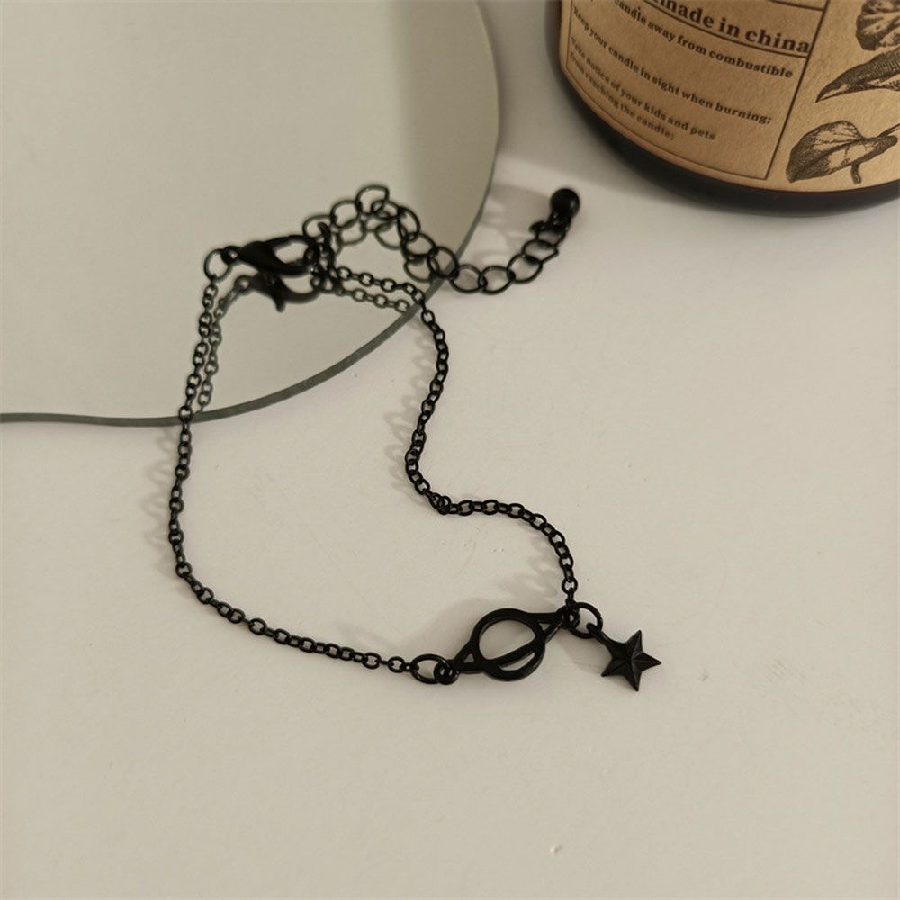 Vòng đeo tay hình hành tinh màu đen MIHAN1