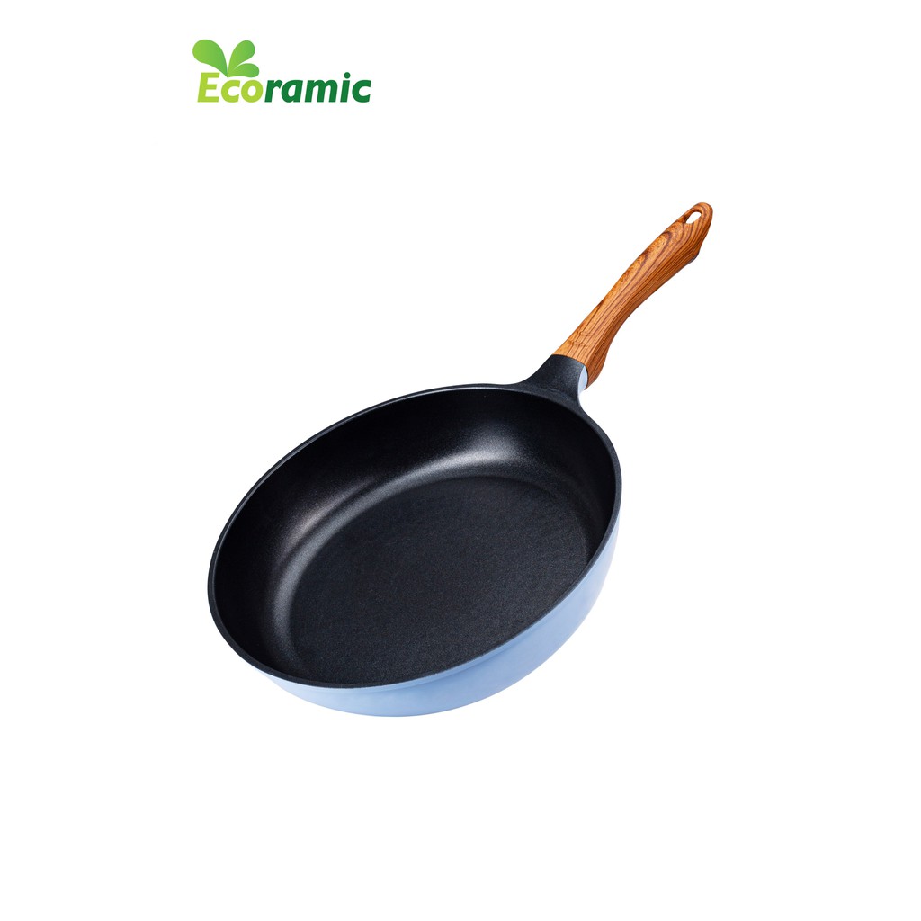 Chảo Đúc CERAMIC đáy từ sâu lòng Size 22 - 28 Cm