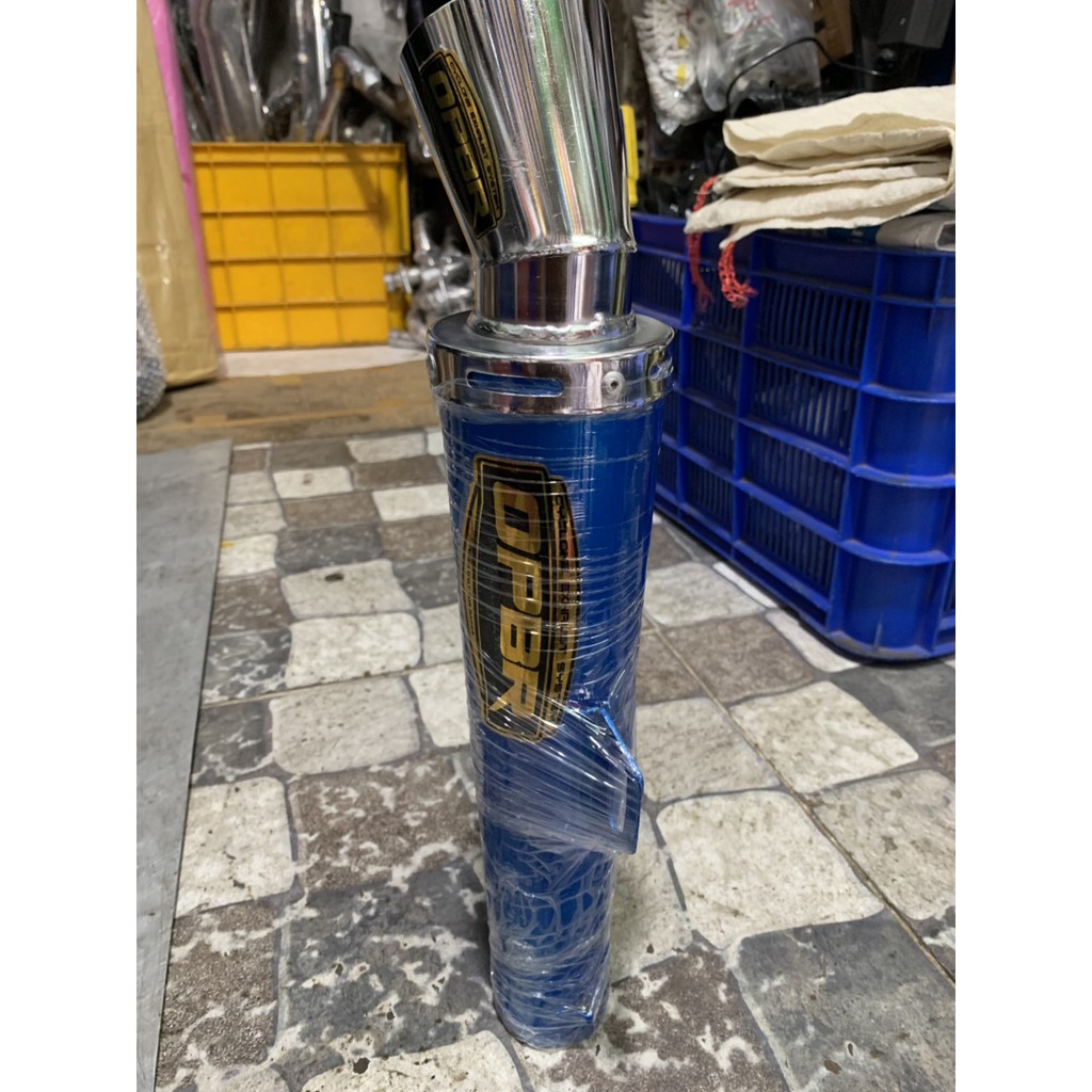 Pô OPBR đích lớn màu xanh có nỉ