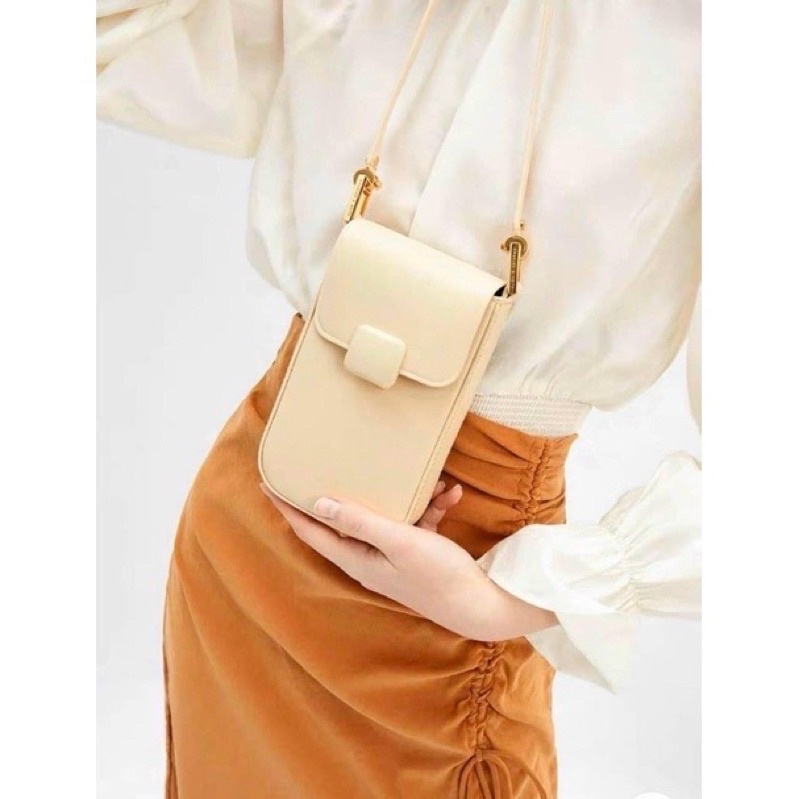 Túi cê ka dáng điện thoại full hộp bản đồng màu khoá chuẩn xxuất sịn