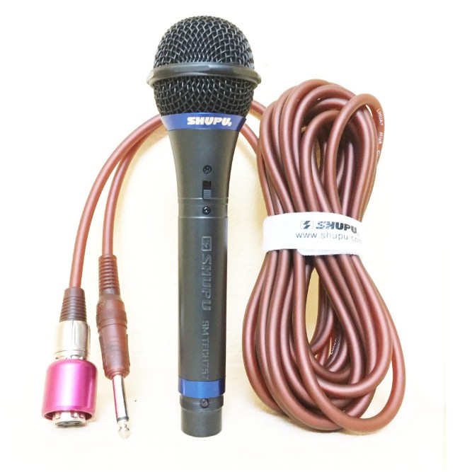 Micro Shupu 757 Có Dây Karaoke - Micro Hát Karaoke - Rất Hay Trong Tầm Giá - Hàng Nhập Khẩu - Bảo Hành 12 Tháng