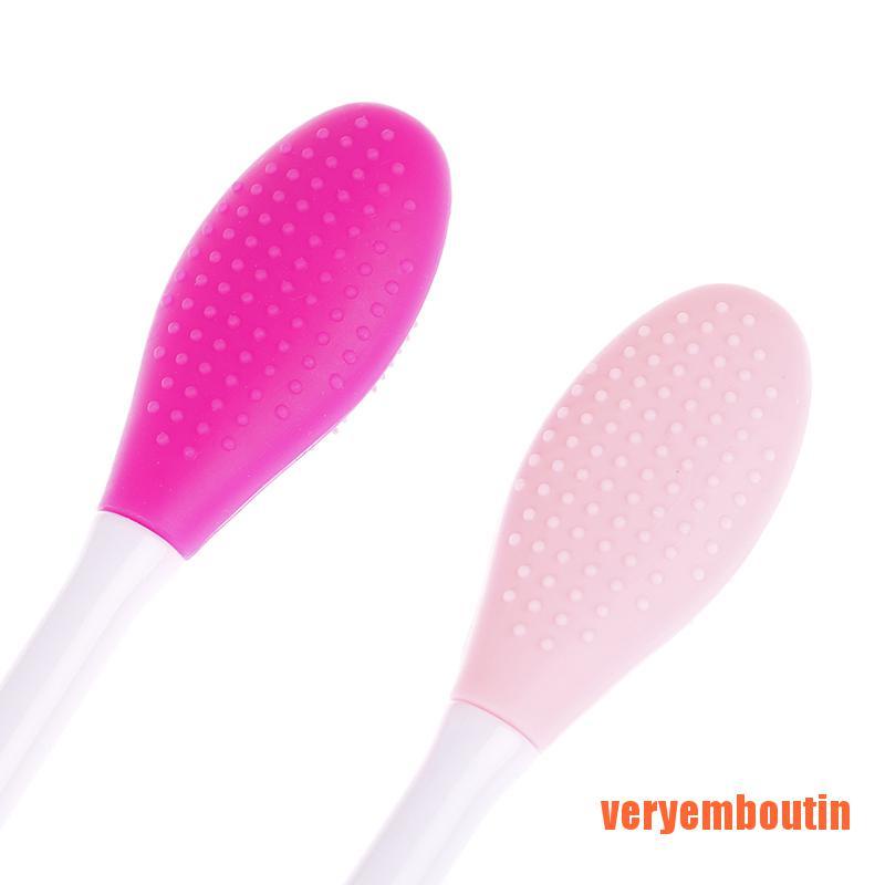 [Hàng mới về] Cọ đắp mặt nạ bằng silicone 2 mặt tiện dụng