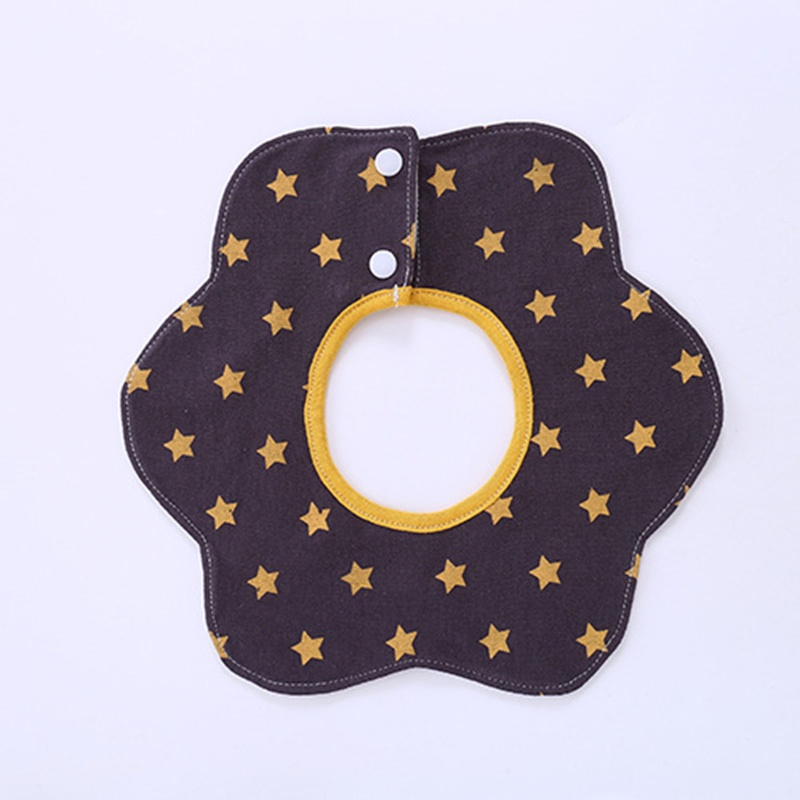 Set 5 Yếm Ăn Bằng Cotton Họa Tiết Dễ Thương Cho Bé