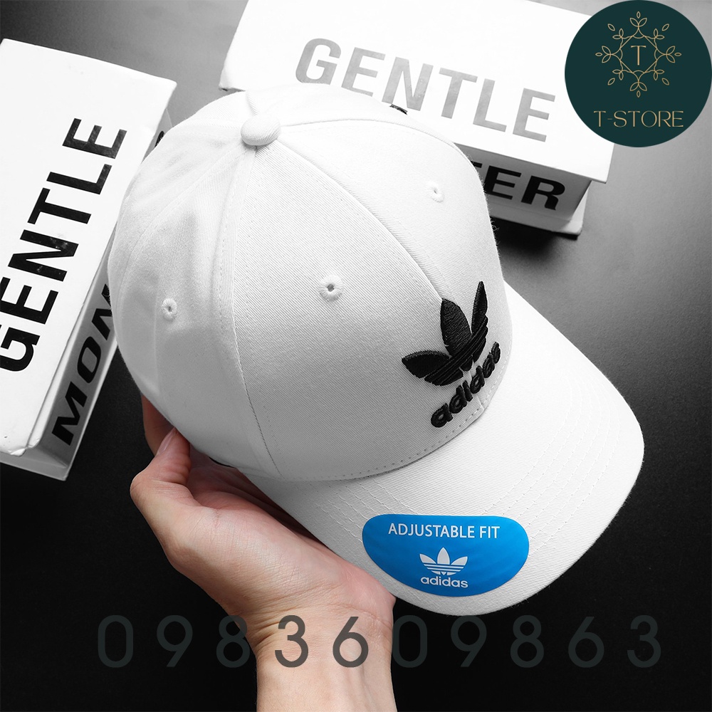 Nón kết nam, mũ lưỡi trai nữ phong cách thể thao, logo thêu siêu nét, đầy đủ tem mác, hộp giấy - Freeship