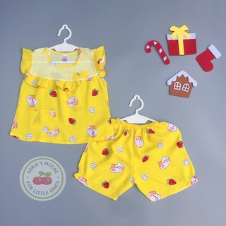 [Ảnh thật][6-26kg] Bộ tole lanh ĐÙI bé gái
