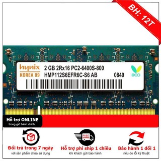 [BH12TH] RAM LAPTOP DDR2 2GB - BUS 800 Zin Tháo Máy Chính Hãng
