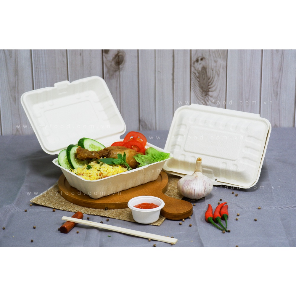 Hộp bã mía 1 ngăn