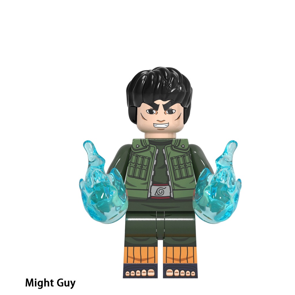 Bộ Lắp Ghép Mô Hình Nhân Vật uchiha sasuke kakashi zetsu lee uchiha madara minato WM6109