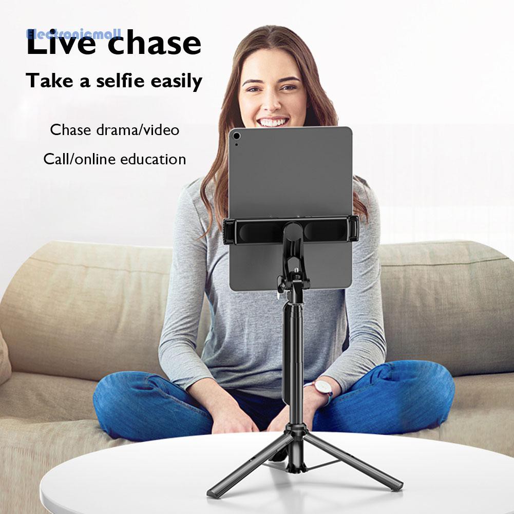 ElectronicMall01 Table Phone Holder Tripod Selfie Light 360 Rotation Live Vlog Stand Bracket