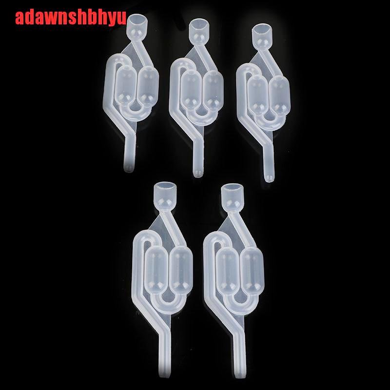 Bộ 5 ống xả khí một chiều có khóa không khí lên men thiết kế tiện lợi cho nhà ở