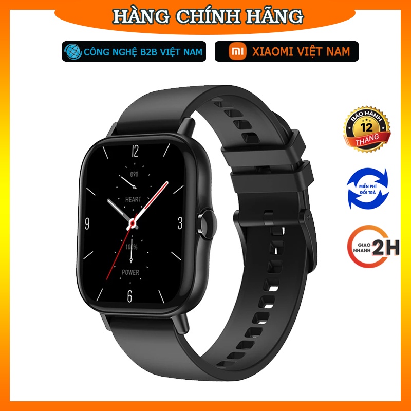 Đồng hồ thông minh Huami Amazfit GTS 2 màu đen - hàng chính hãng Digiword - BH 12 tháng