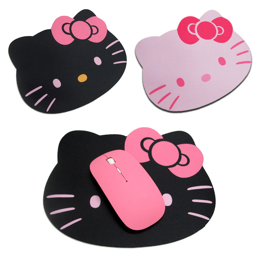 21.5*17CM Hello Kitty Cute Cat Mouse Pad Office Desk Mouse Mat Ultra-smooth Non-slip Computer School Supplies Study Gaming Mouse Pad