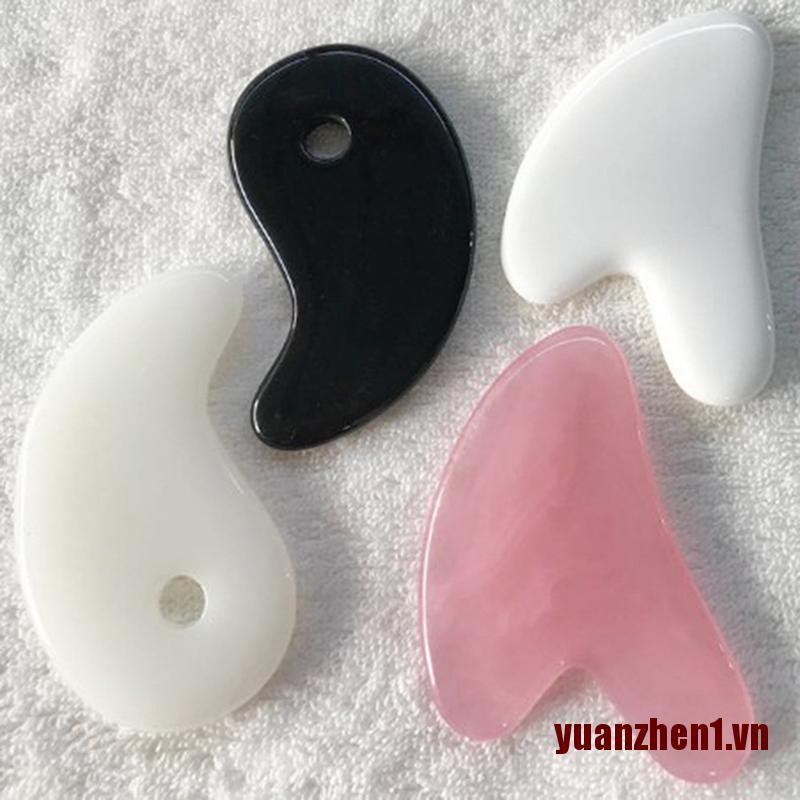 Miếng đá cạo mát xa gua sha dành cho mặt và cơ thể