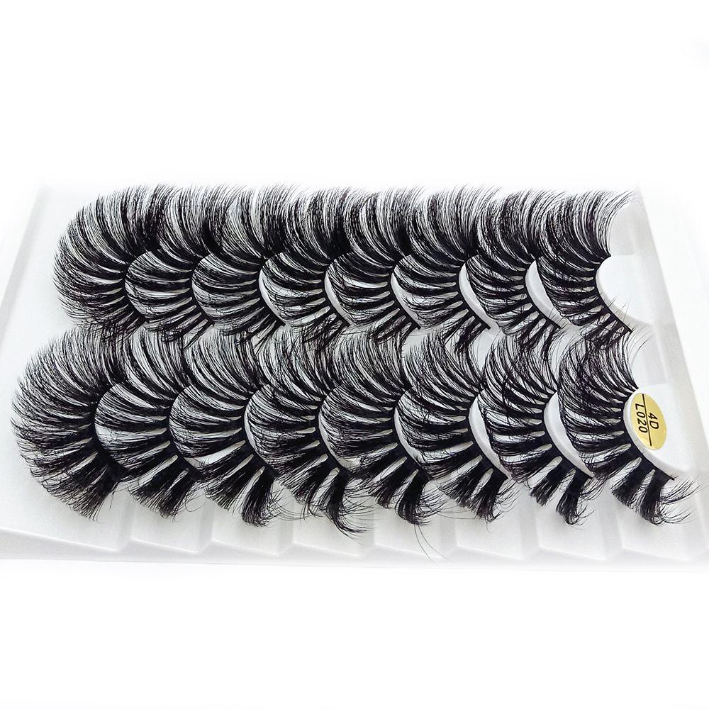 Set 8 Cặp Lông Mi Giả BORAG SKONHED 25mm Dài Mềm Mịn