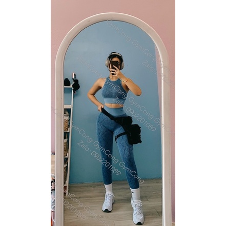 Bộ đồ tập Gym da Rắn