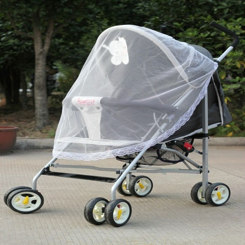 trang phục kinh doanh◄✷Dù che ô tô chống muỗi, xe đẩy, mùng che phủ nửa đầu chống muỗi mã hóa chống bụi, mùng che xe nôi