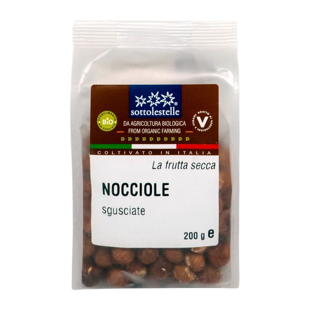 Hạt Phỉ Hazelnut Hữu Cơ Đã Bóc Vỏ Markal &amp; Sotto