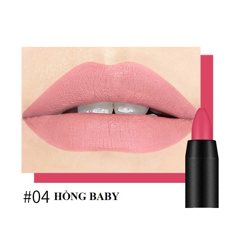 Son sáp bút chì Flowing Golden Kiss Matte Soft Lipstick siêu lì và mịn môi PI3016 | BigBuy360 - bigbuy360.vn
