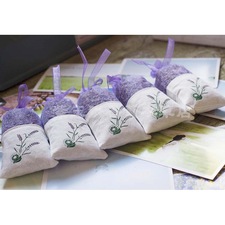 (𝗚𝗶𝗮́ 𝗦𝗶̉)  Túi thơm Nụ hoa oải hương lavender treo Phòng ngủ, khử mùi cho Căn phòng, Xe Ôtô, Tủ Quần Áo